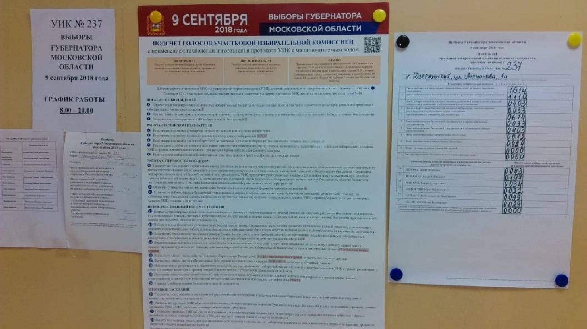 ТИК, выборы, Дзержинский