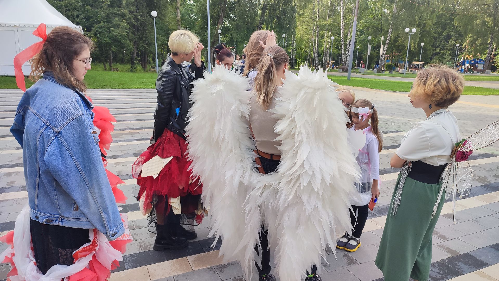 Кашира, парк, конкурс, Мусорный шик, экология, мода