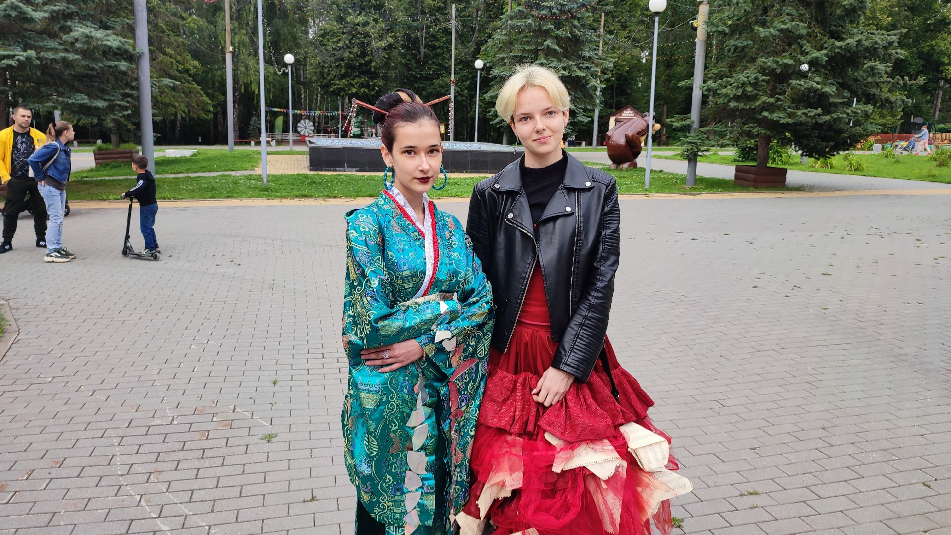 Кашира, парк, конкурс, Мусорный шик, экология, мода