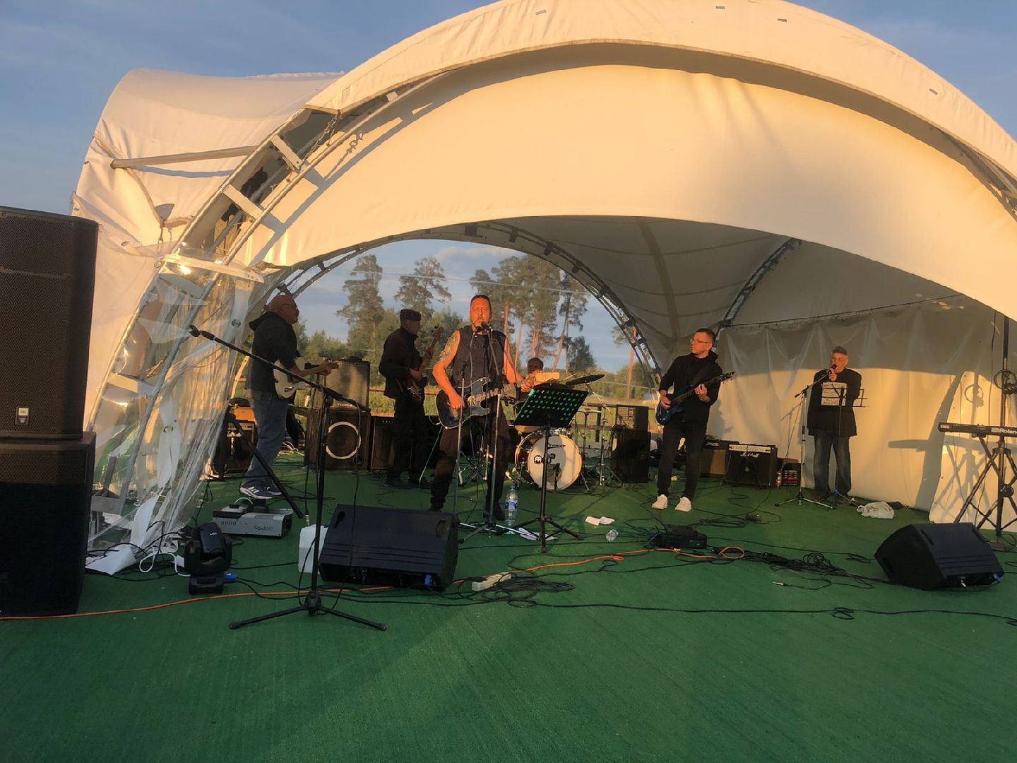 концерт, лето в подмосковье,