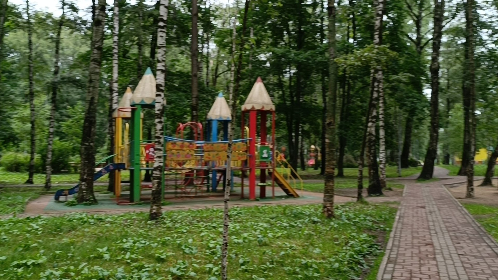 Лобня, благоустройство, парк