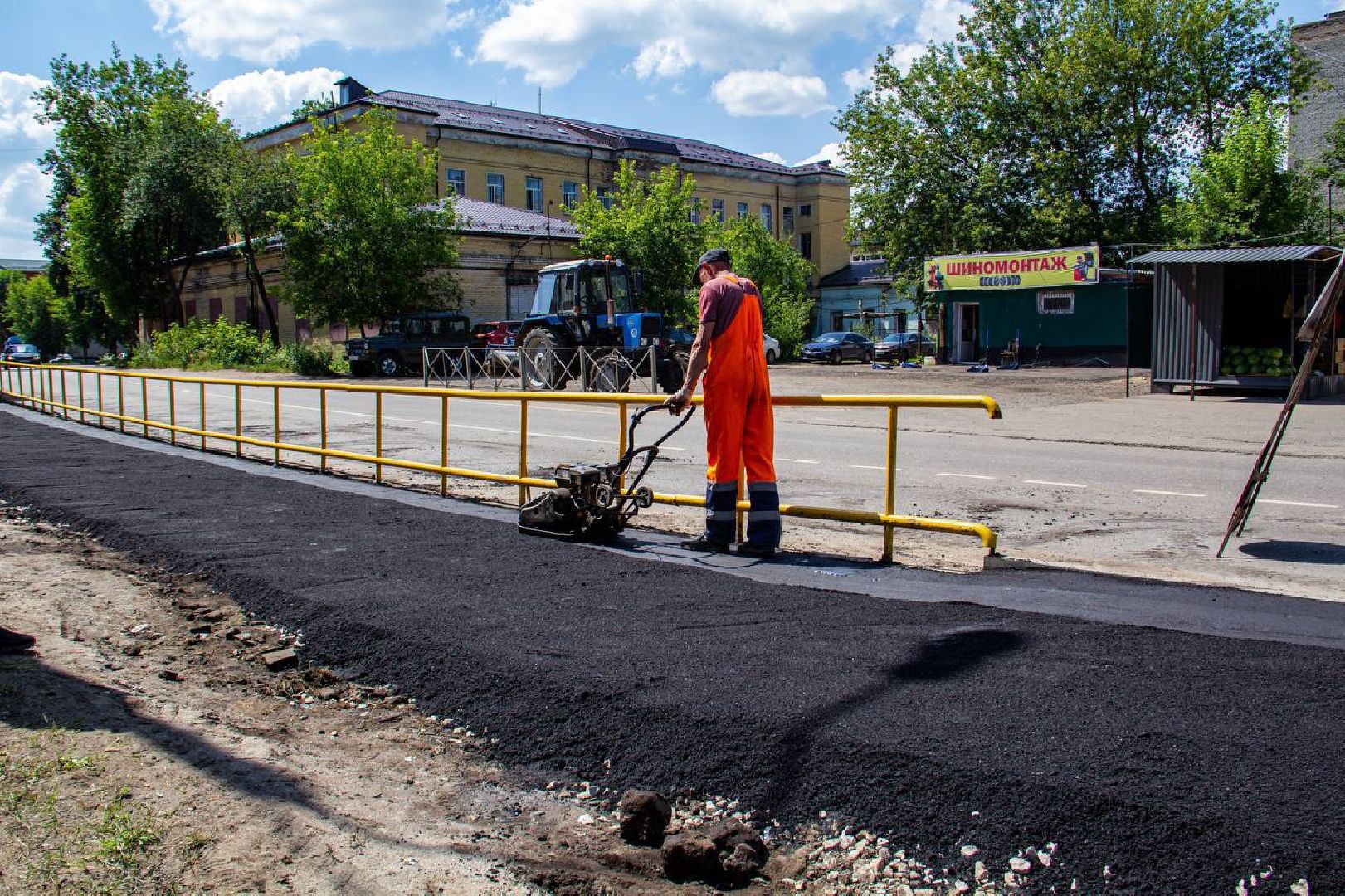 Подольск, дороги, ремонт