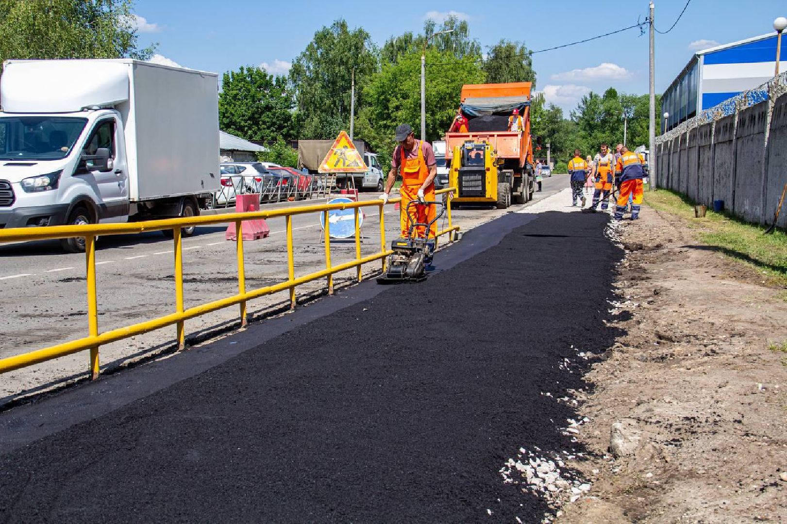 Подольск, дороги, ремонт