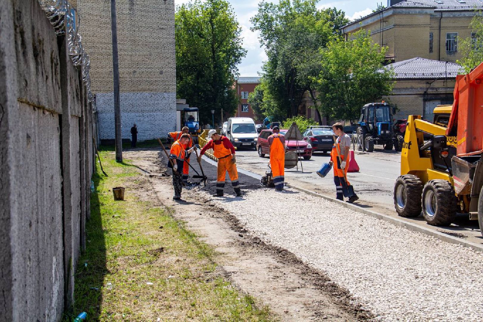 Подольск, дороги, ремонт