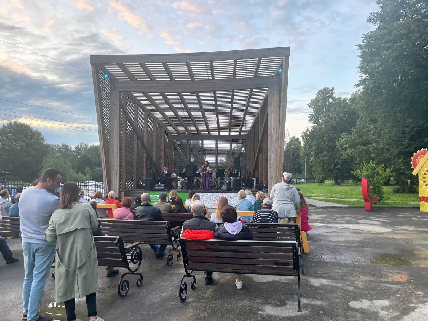 Сергиево-Посадский городской округ, Сергиев Посад, Парки, Ночь в парке, Акция, Туризм, Культура, Досуг, Выходные, Лето в Подмосковье