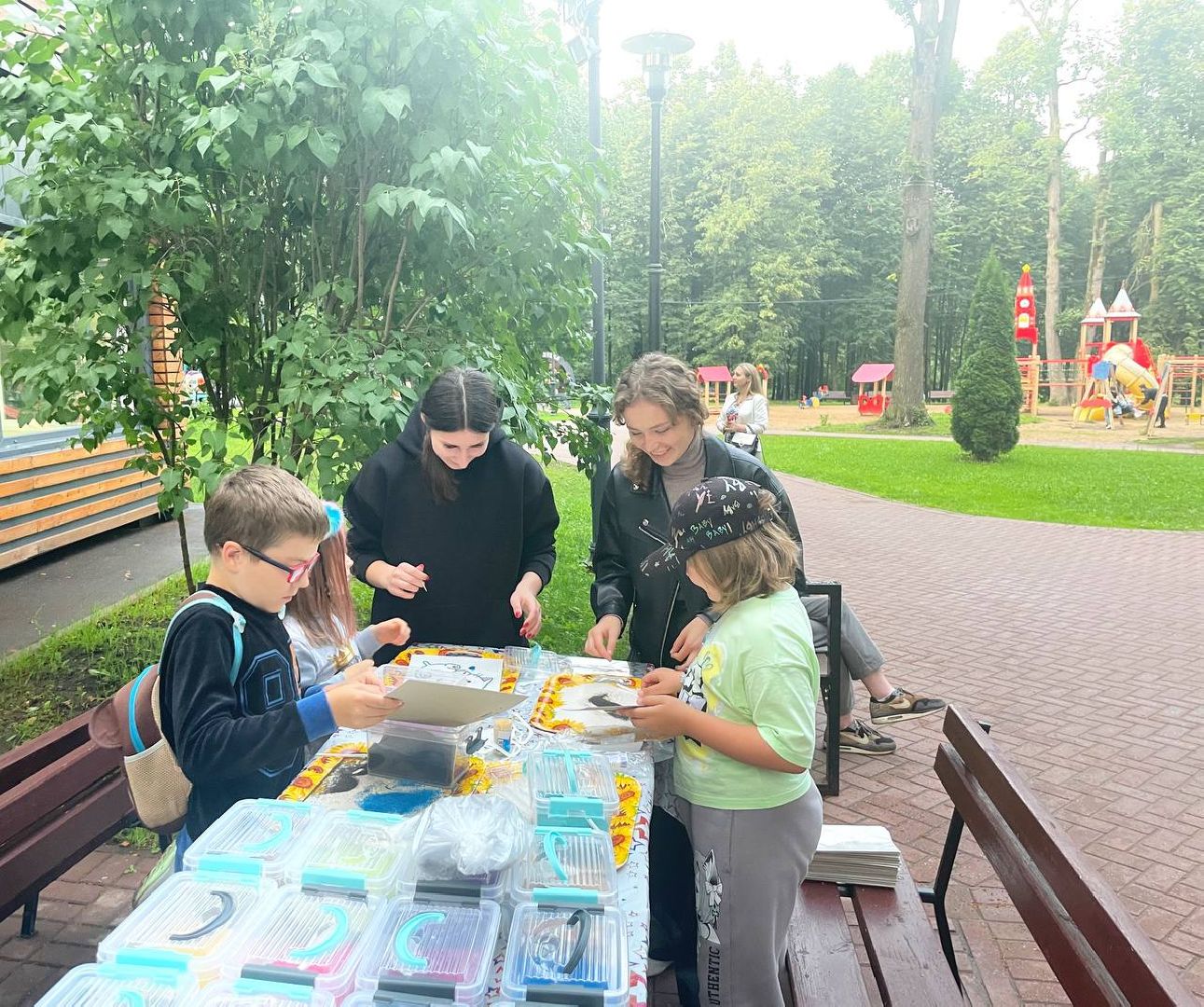 Сергиево-Посадский городской округ, Сергиев Посад, Парки, Ночь в парке, Акция, Туризм, Культура, Досуг, Выходные, Лето в Подмосковье