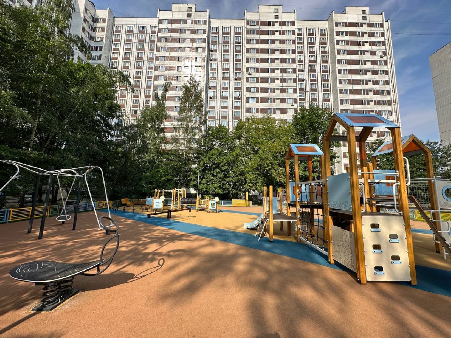 Реутов, благоустройство, губернаторская программа, детская площадка