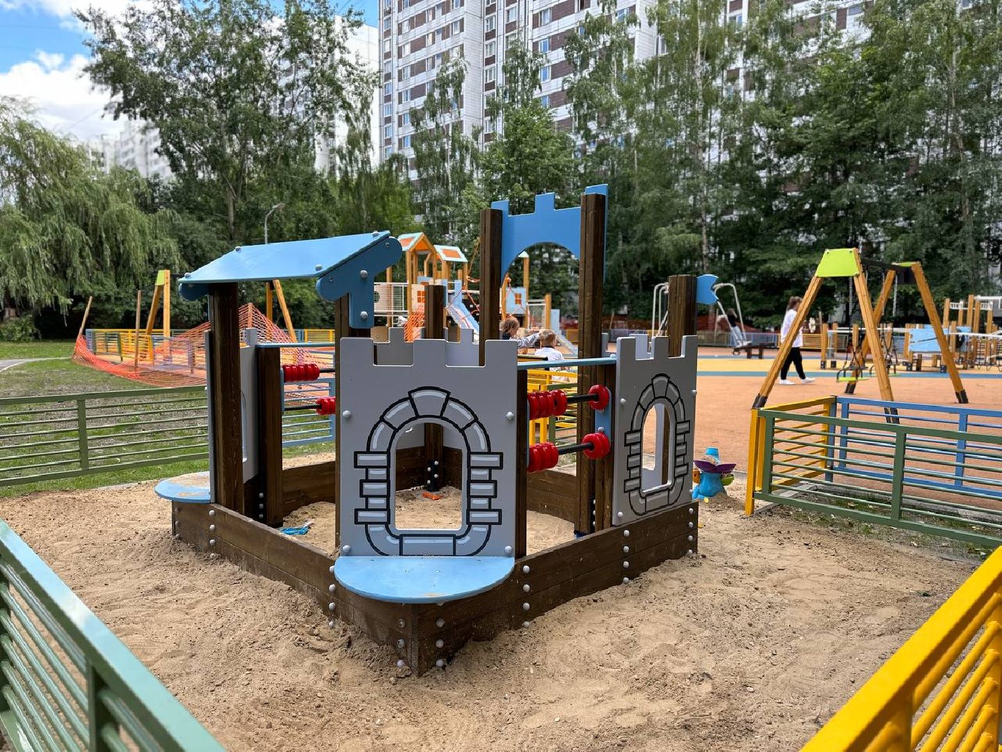 Реутов, благоустройство, губернаторская программа, детская площадка