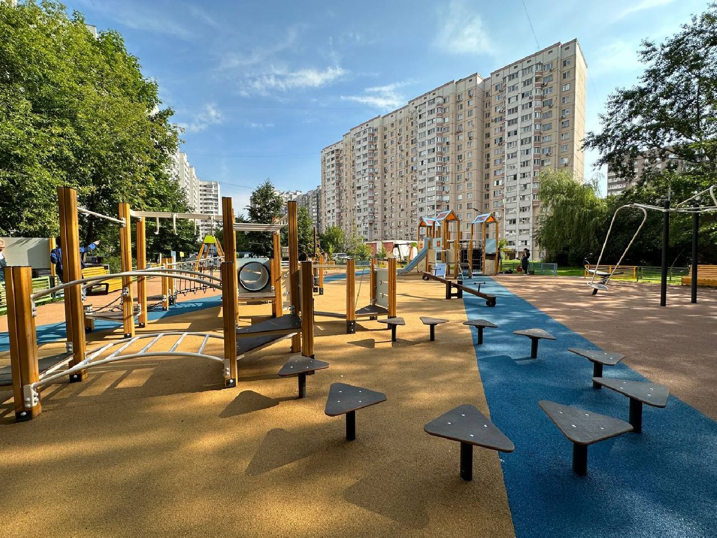 Реутов, благоустройство, губернаторская программа, детская площадка