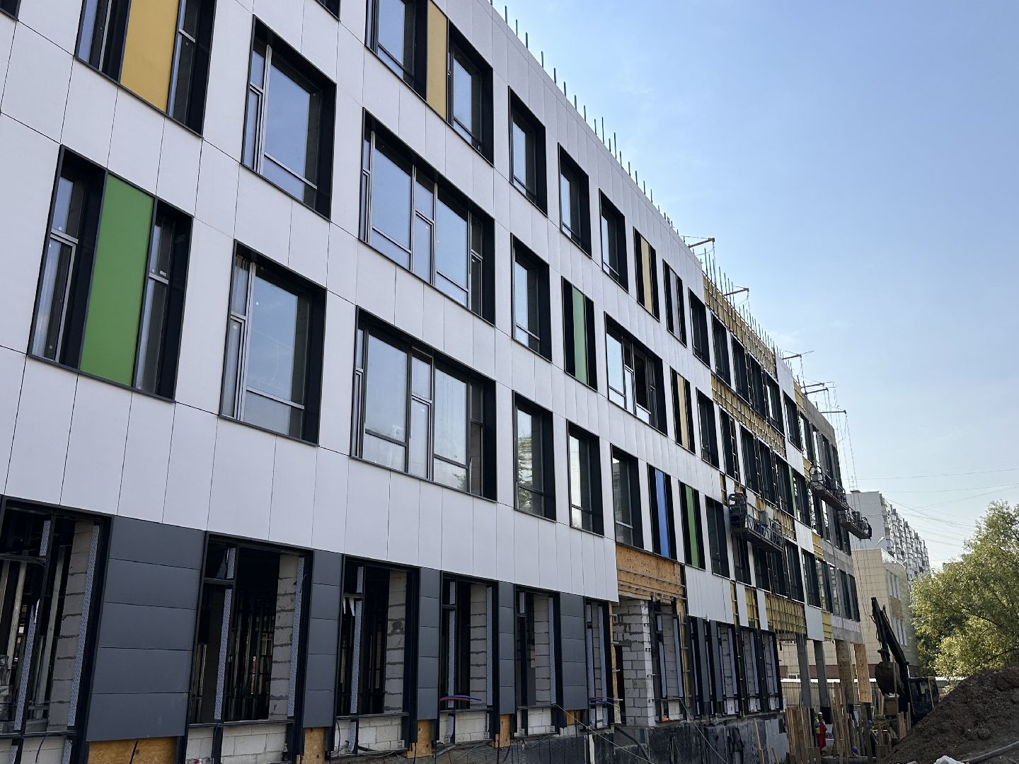 14 гимназия, строительство, пристройка, школа, школа полного дня, Одинцово, Лобня, Красногорск, Гусарская баллада, губернатор Андрей Воробьёв