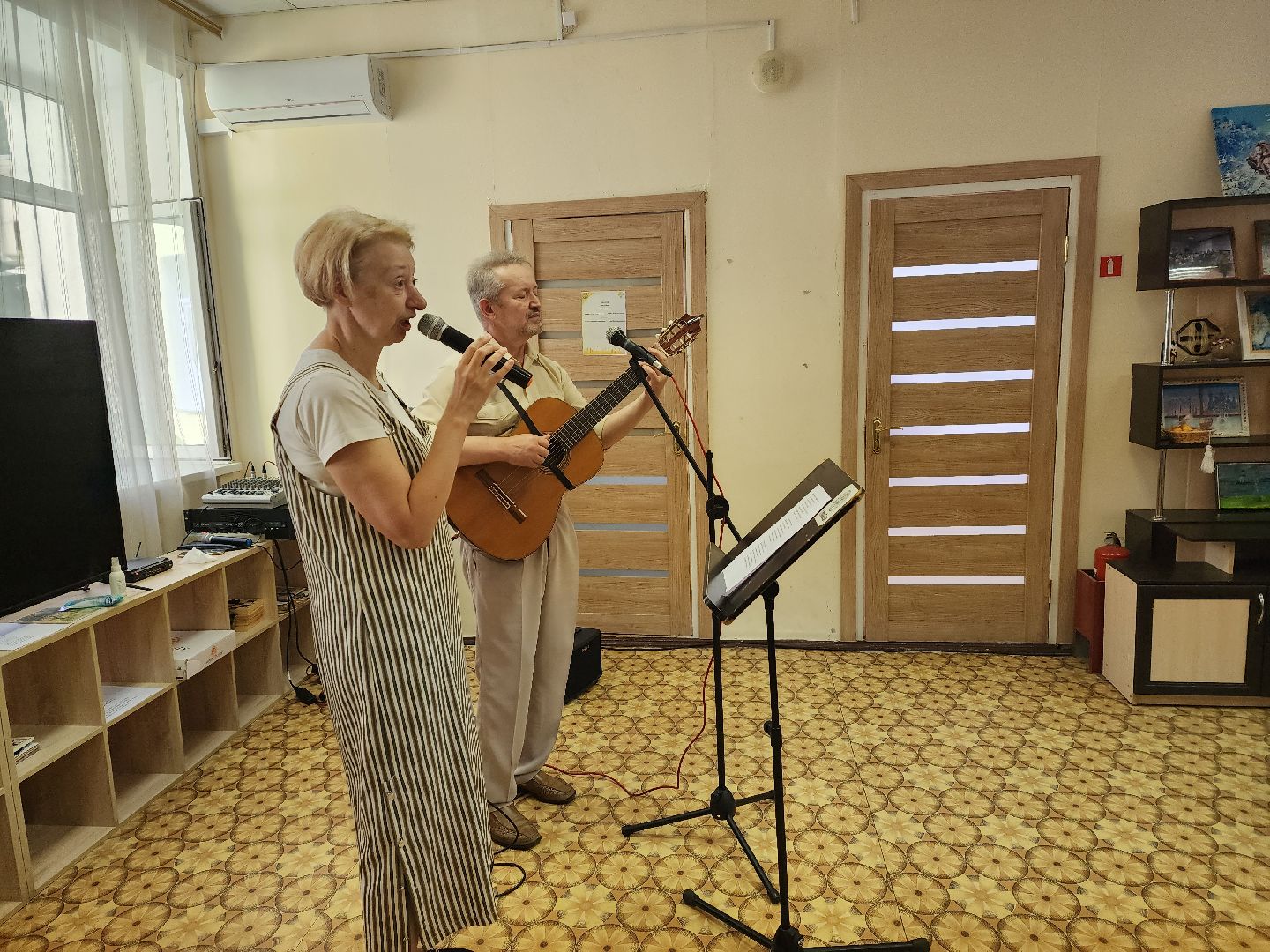 концерт, пенсионеры, доброе дело,