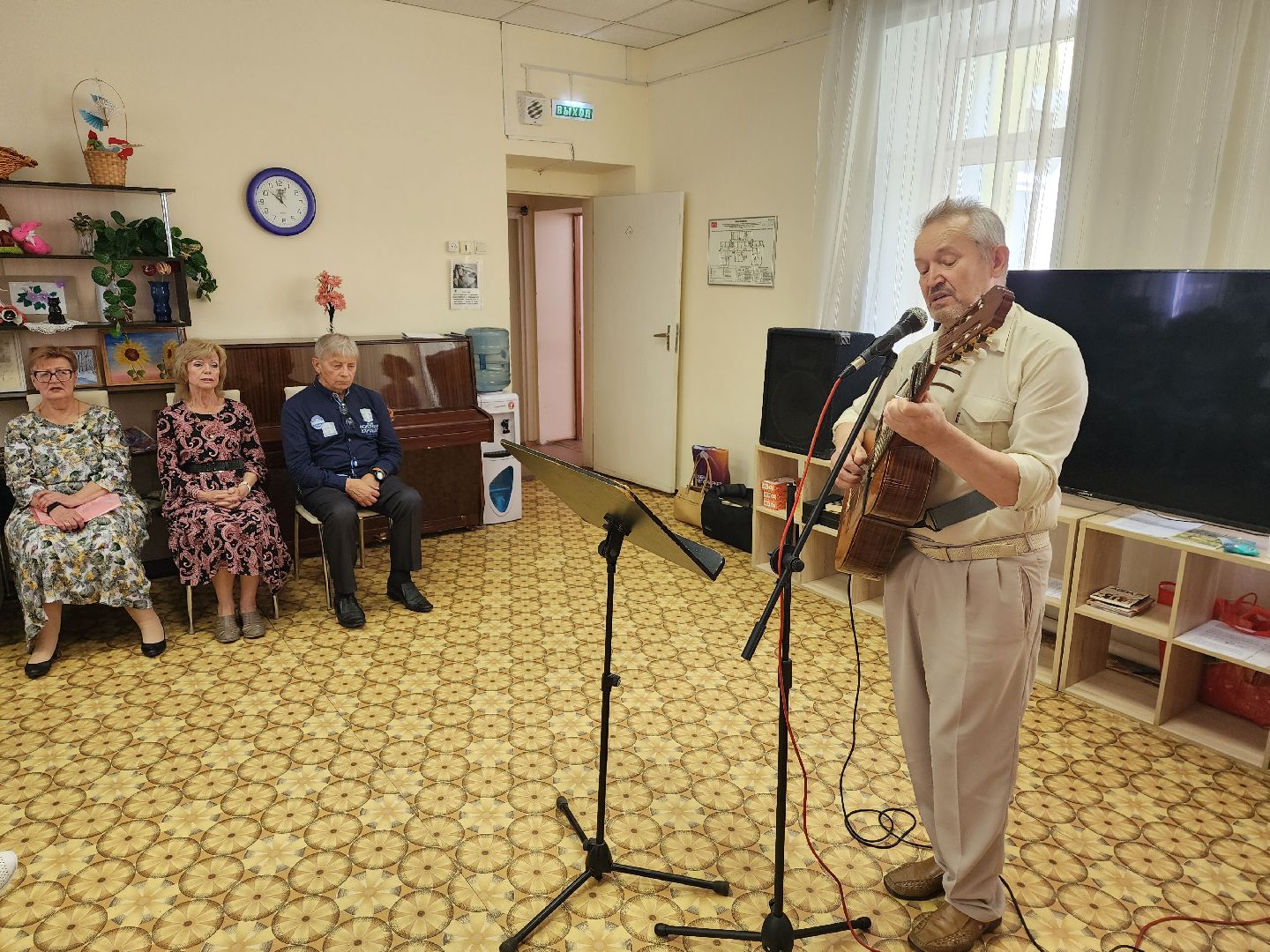 концерт, пенсионеры, доброе дело,