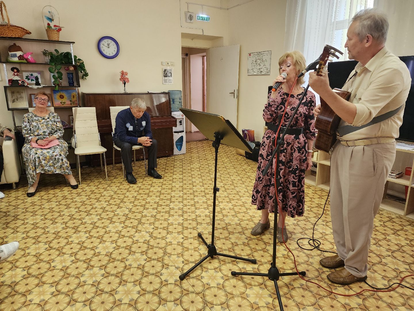 концерт, пенсионеры, доброе дело,