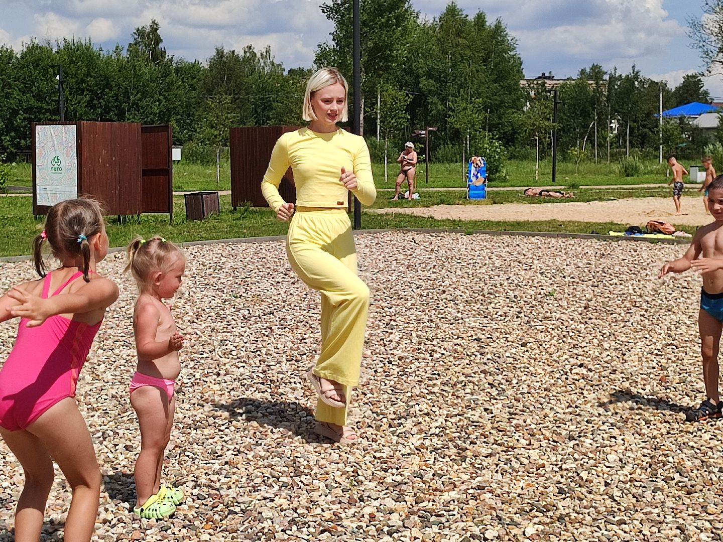 #спорт, #талдомскийокруг, #пляжныеигры, #дети, #танцы