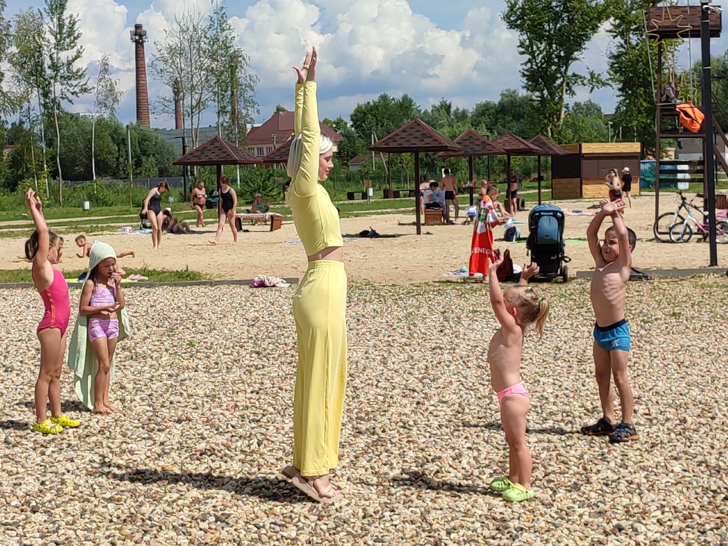 #спорт, #талдомскийокруг, #пляжныеигры, #дети, #танцы