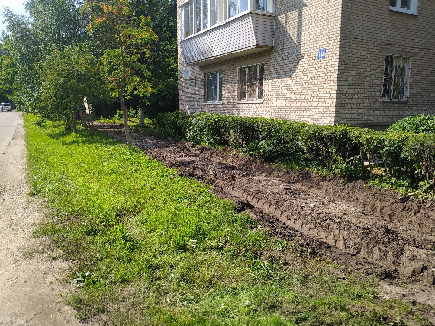 Снегири, благоустройство, тропинка, асфальт