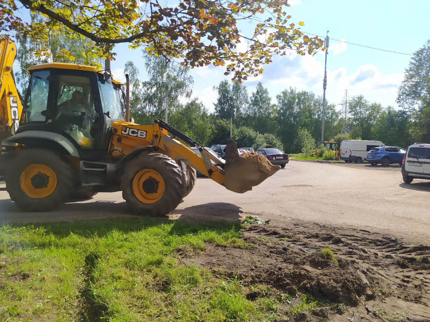 Снегири, благоустройство, тропинка, асфальт