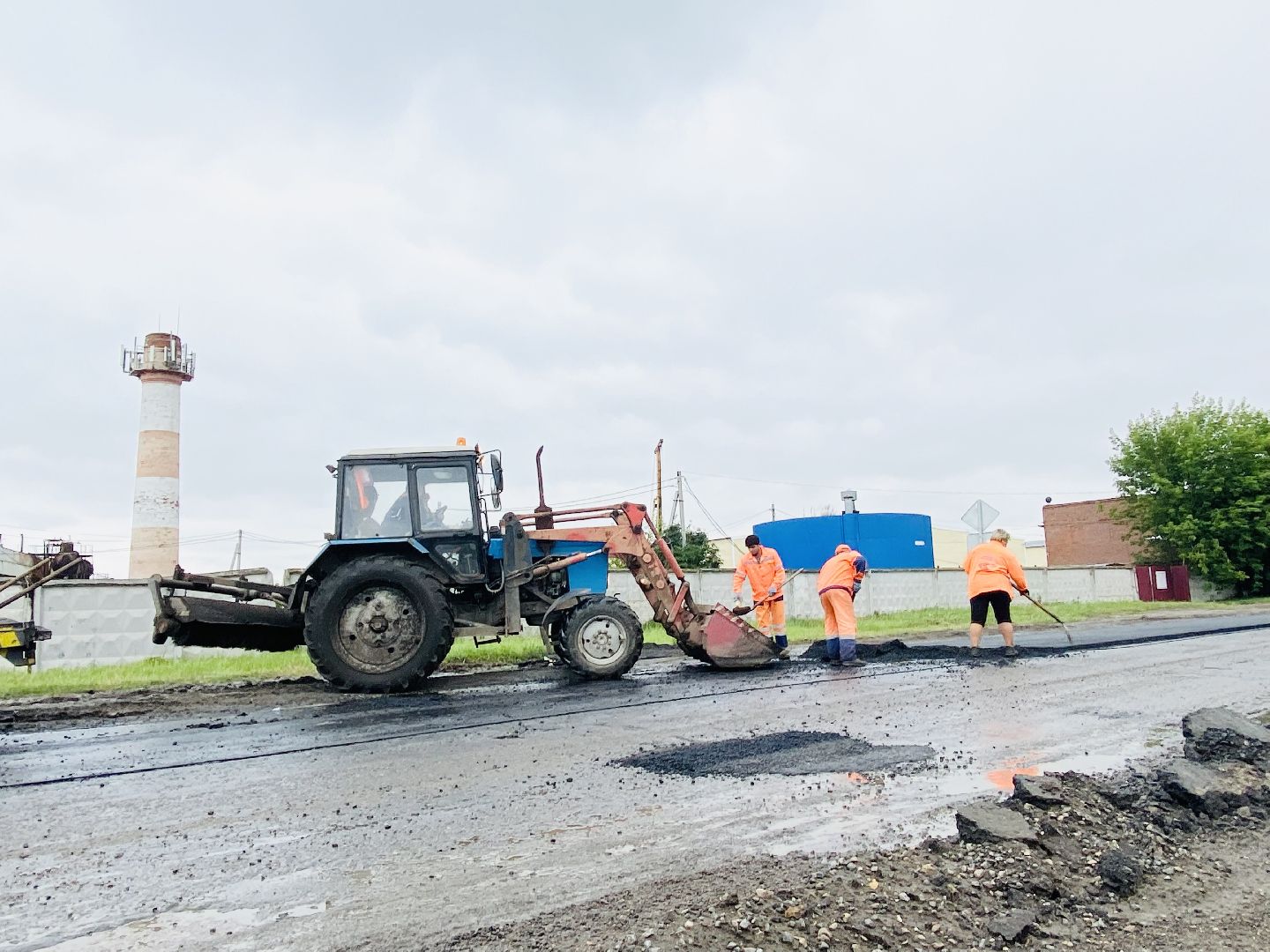 Домодедово, ремонт дорог, мосавтодор, новый асфальт, технология укладки