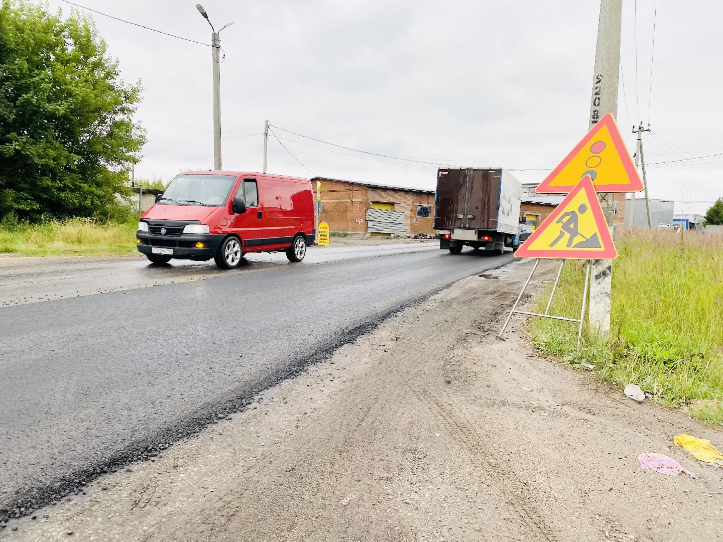 Домодедово, ремонт дорог, мосавтодор, новый асфальт, технология укладки