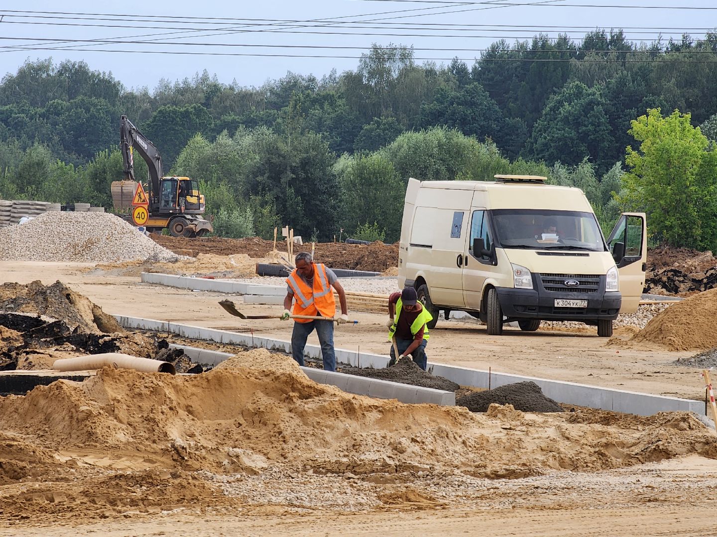 Одинцово, Ромашково, дорога, строительство, развязка,