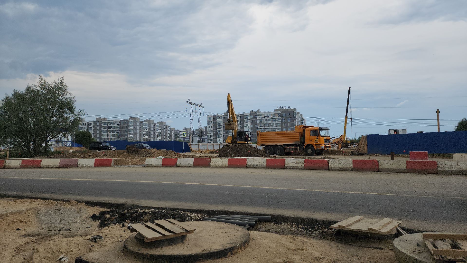 Одинцово, Ромашково, дорога, строительство, развязка,