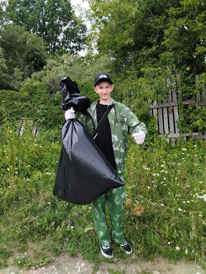Трудовые отряды, благоустройство, уборка, Обухово, Богородский городской округ