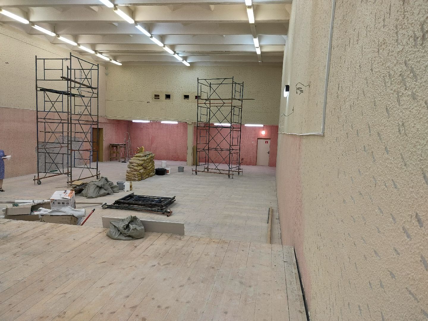 актовый зал, школа, капрремонт, МБОУ СОШ 3, строительство, Протвино