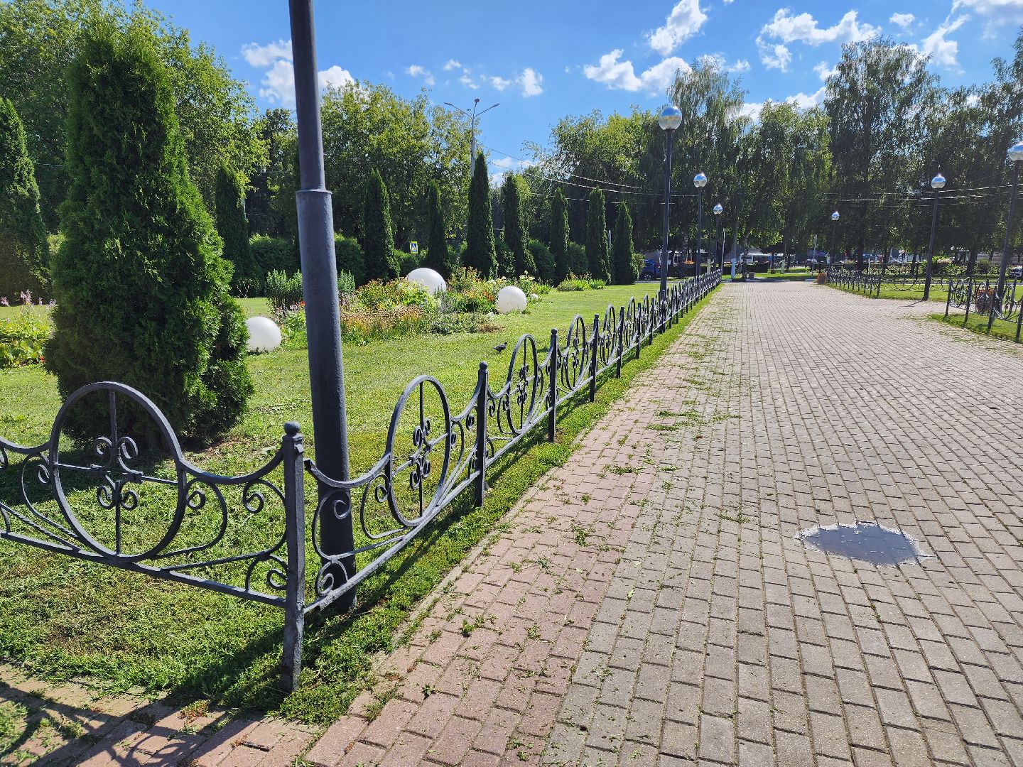 Подольск, благоустройство, окос травы, озеленение, ПКБ