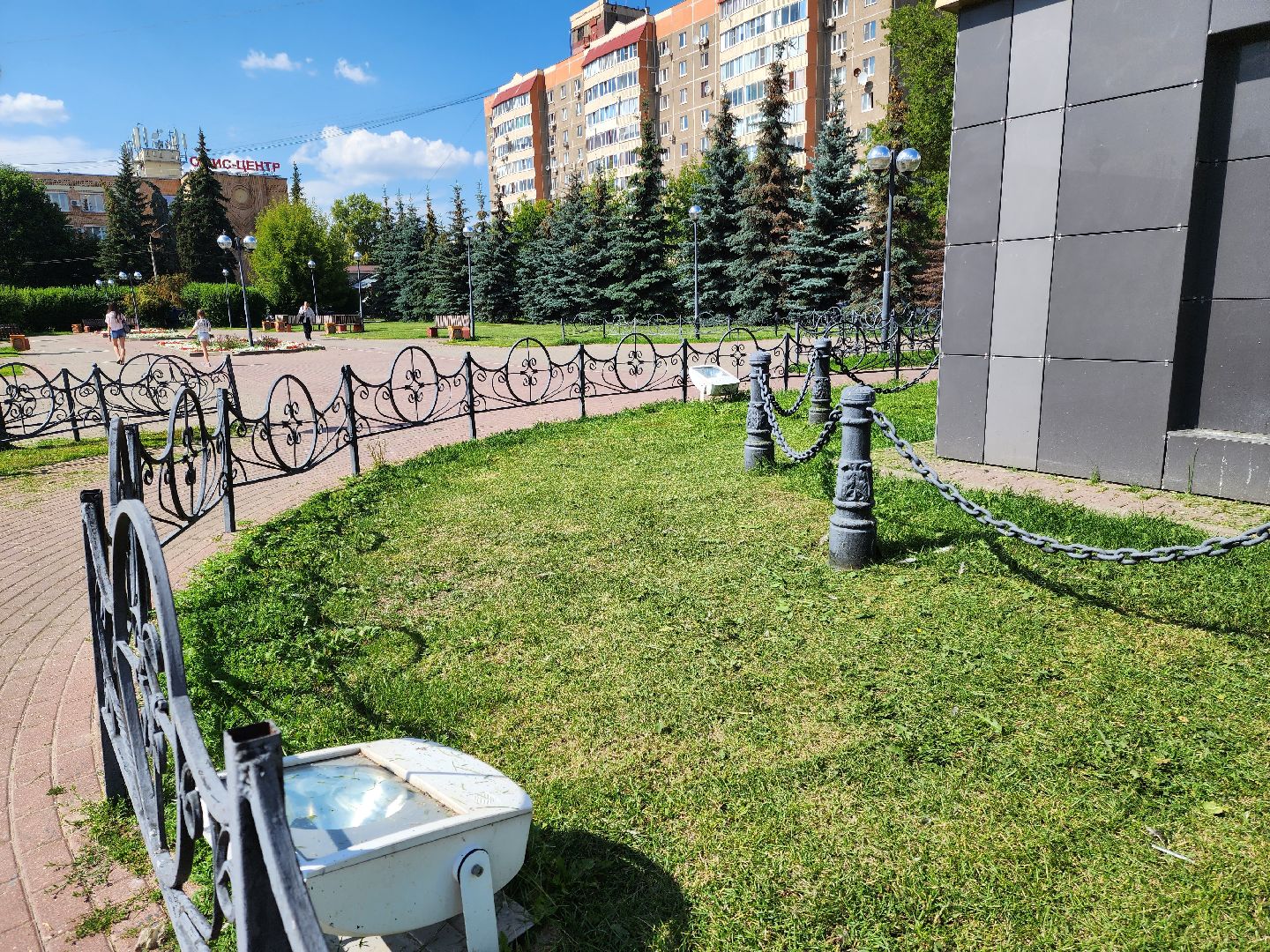 Подольск, благоустройство, окос травы, озеленение, ПКБ