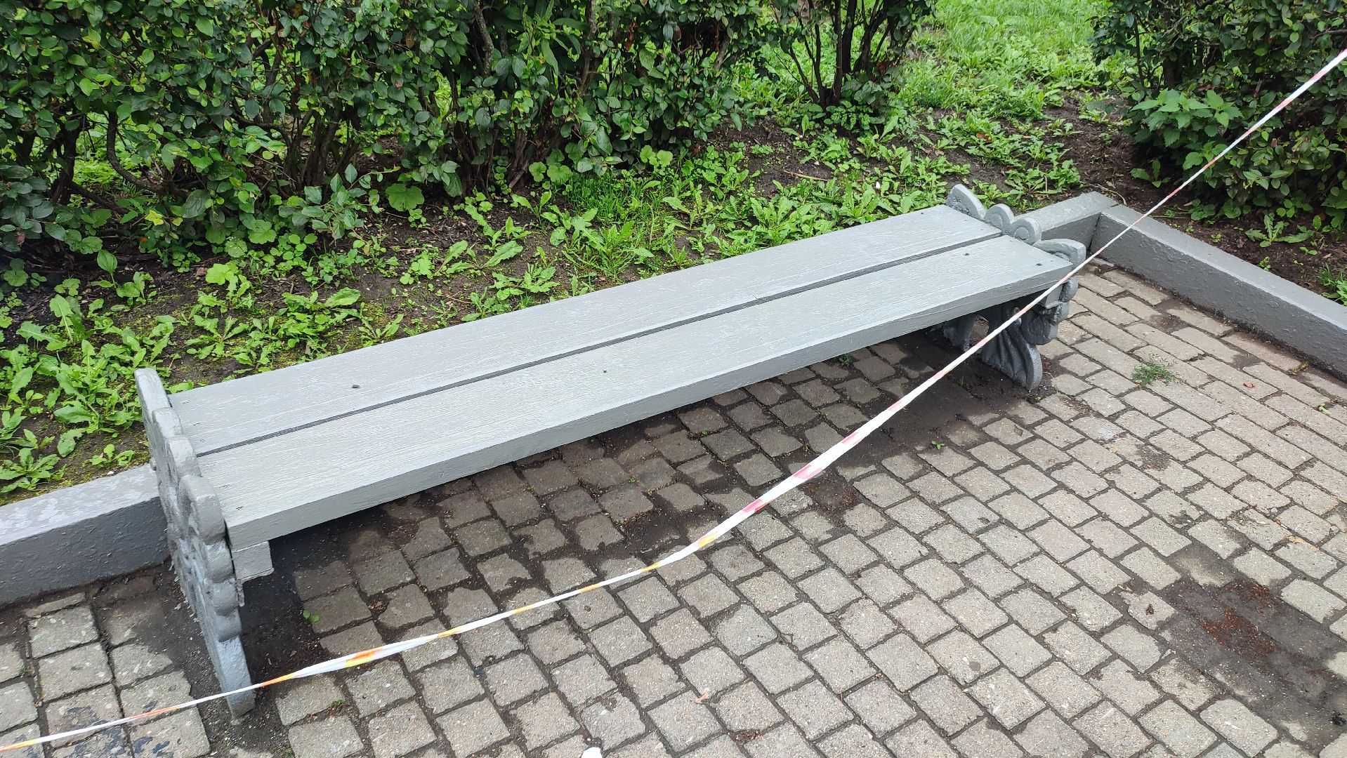 Кашира, Пушкинский сквер, благоустройство, газоны, цветы