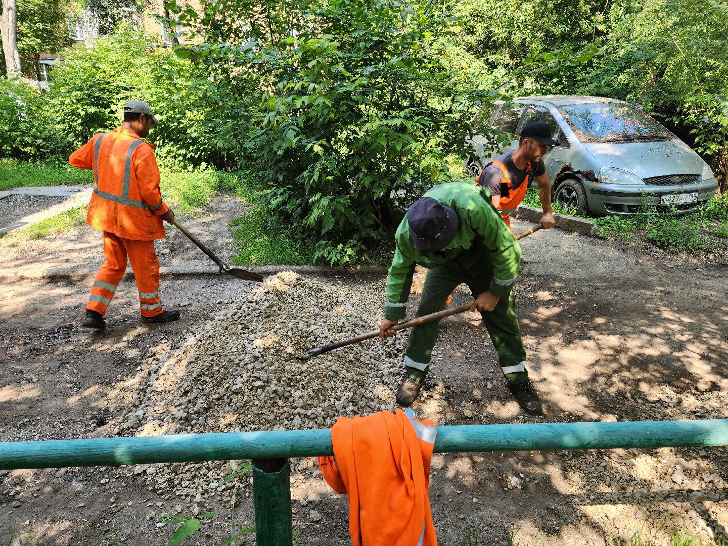 Подольск, благоустройство, глава, двор, асфальт