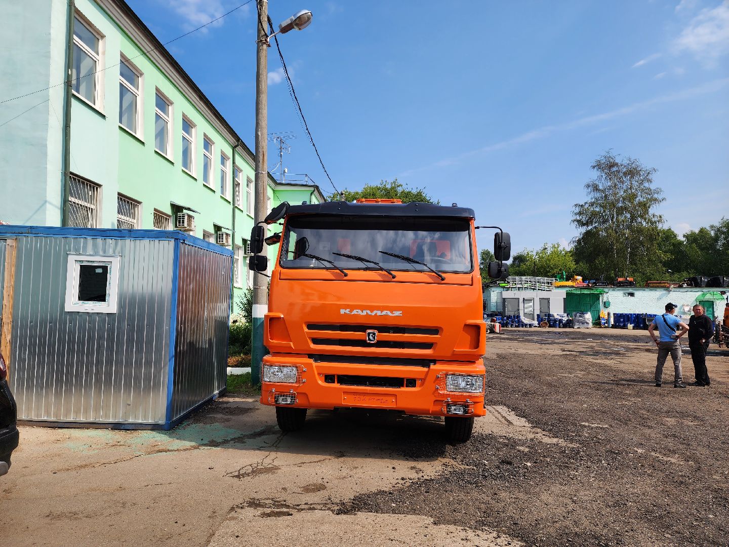 Подольск, грузовые автомобили, самосвал, благоустройство, техника