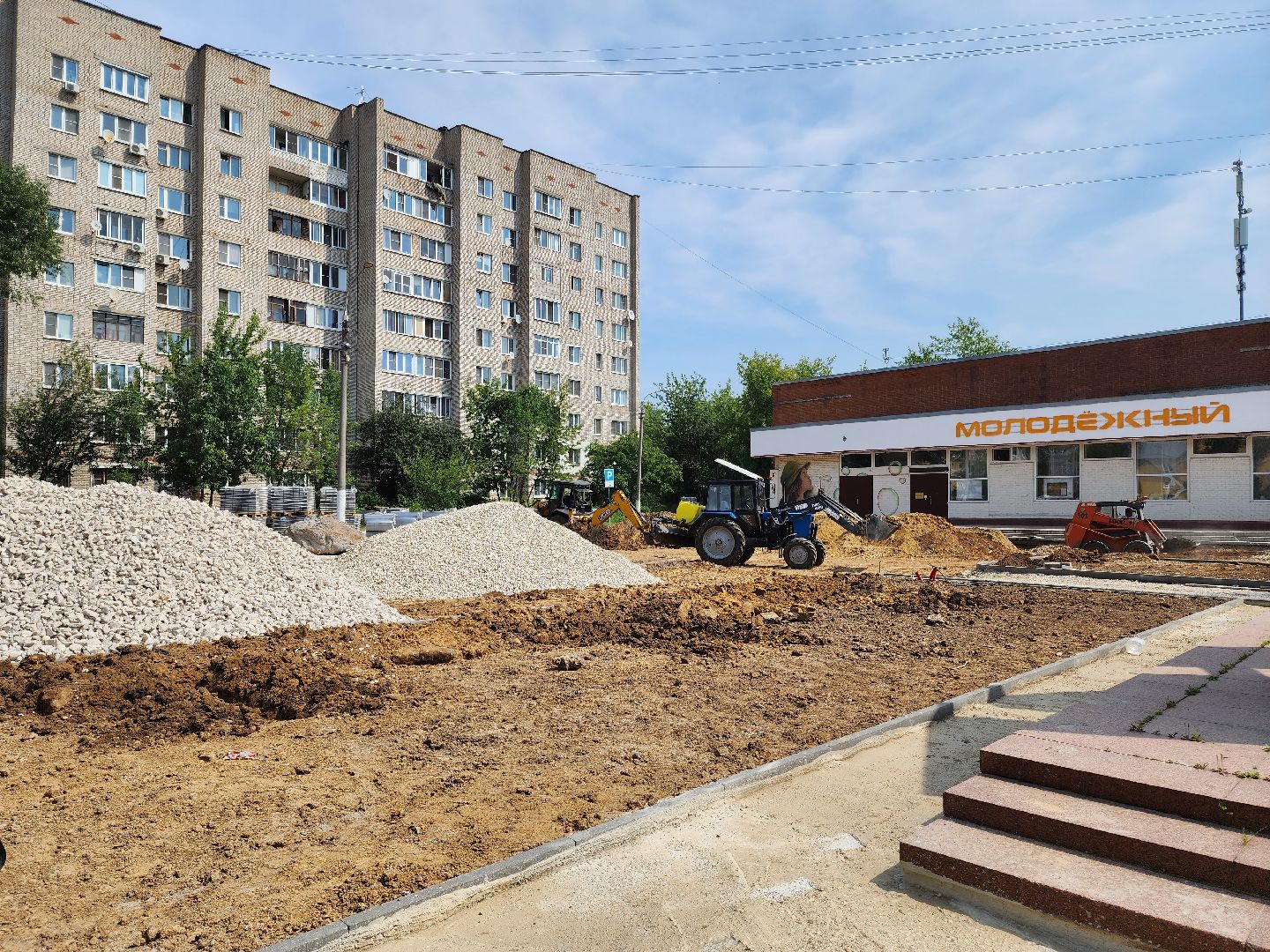 Подольск, благоустройство, сквер Защитников Родины, точка притяжения