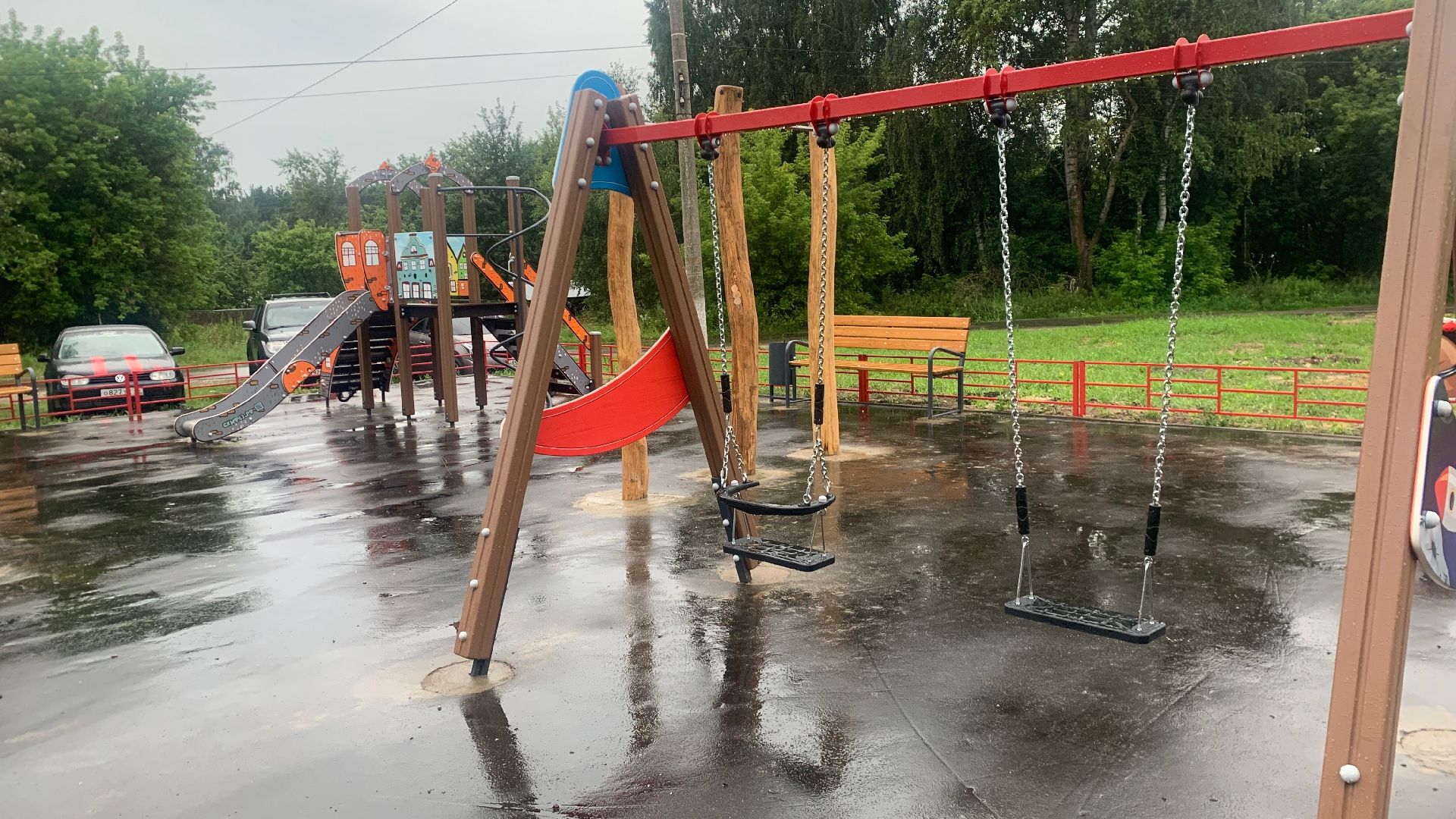 Ступино, благоустройство, левая пойма