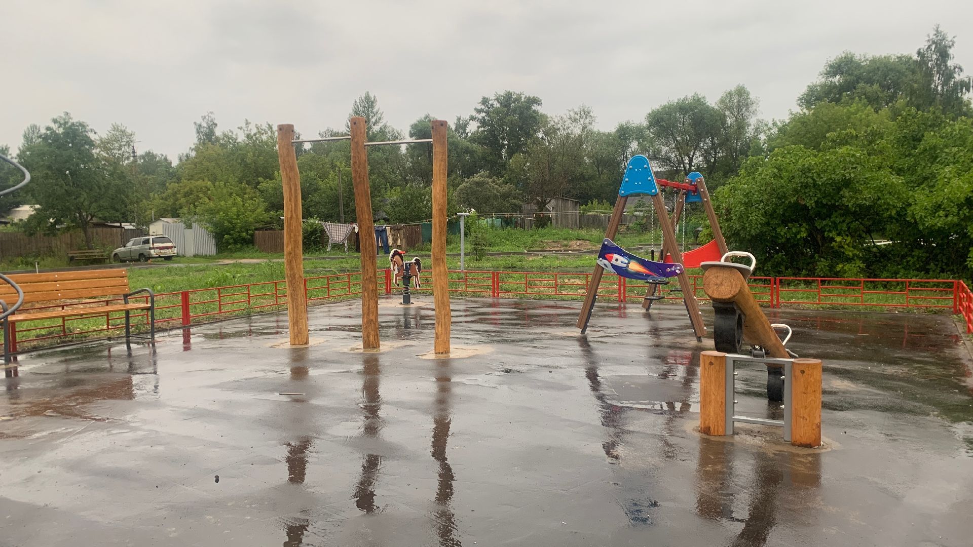 Ступино, благоустройство, левая пойма