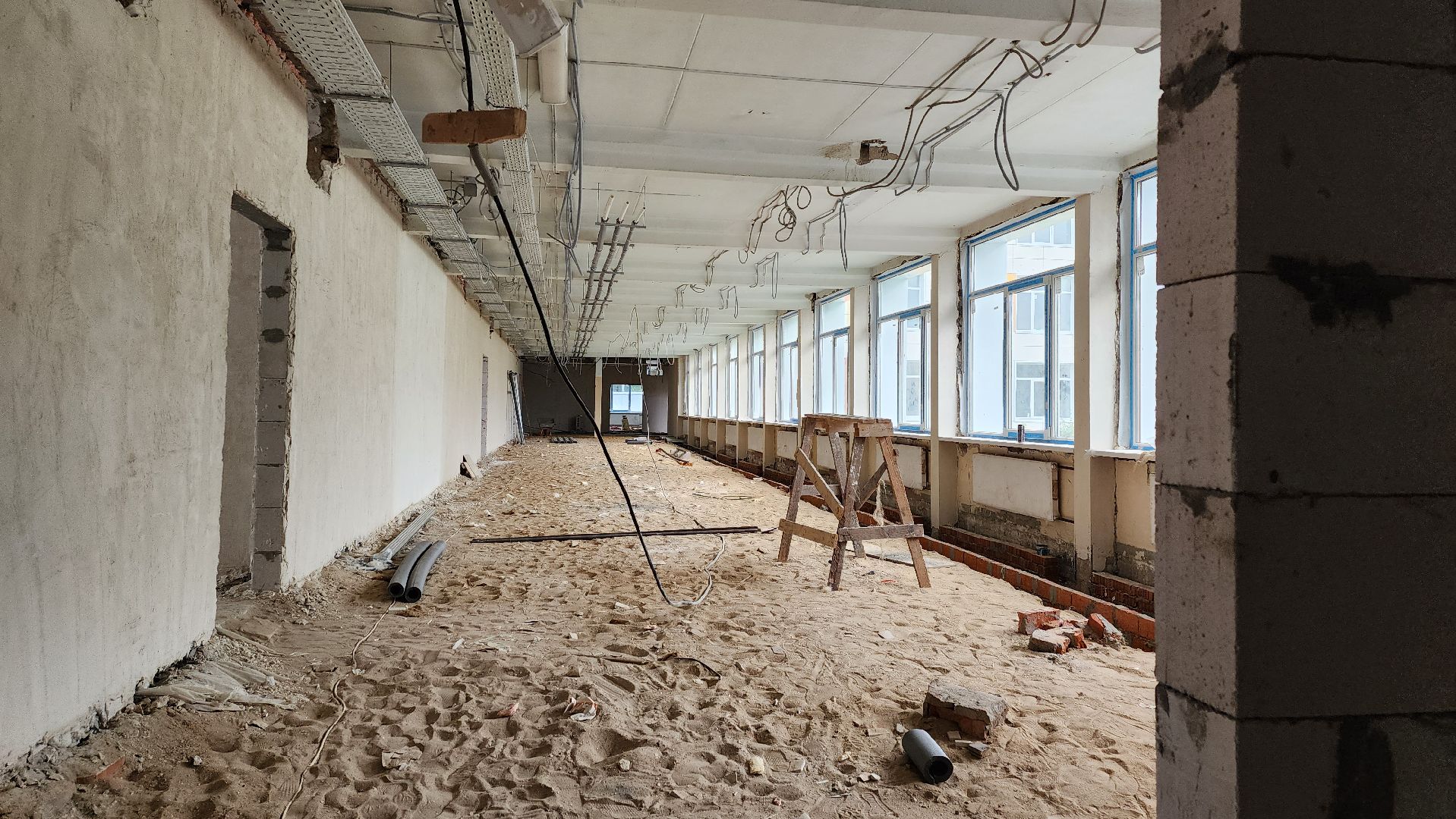 Пушкино, Ивантеевка, школа, капремонт