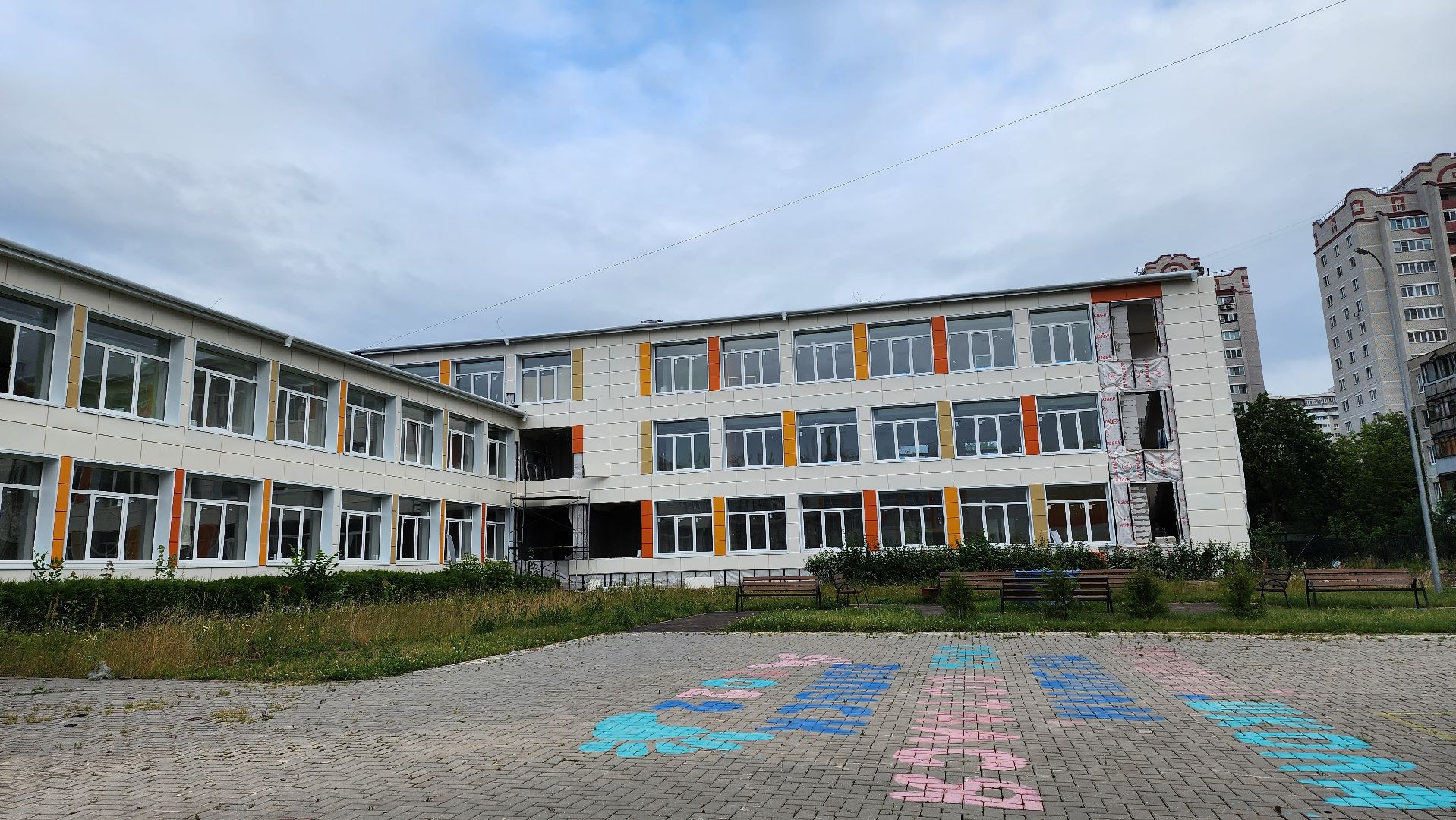 Пушкино, Ивантеевка, школа, капремонт