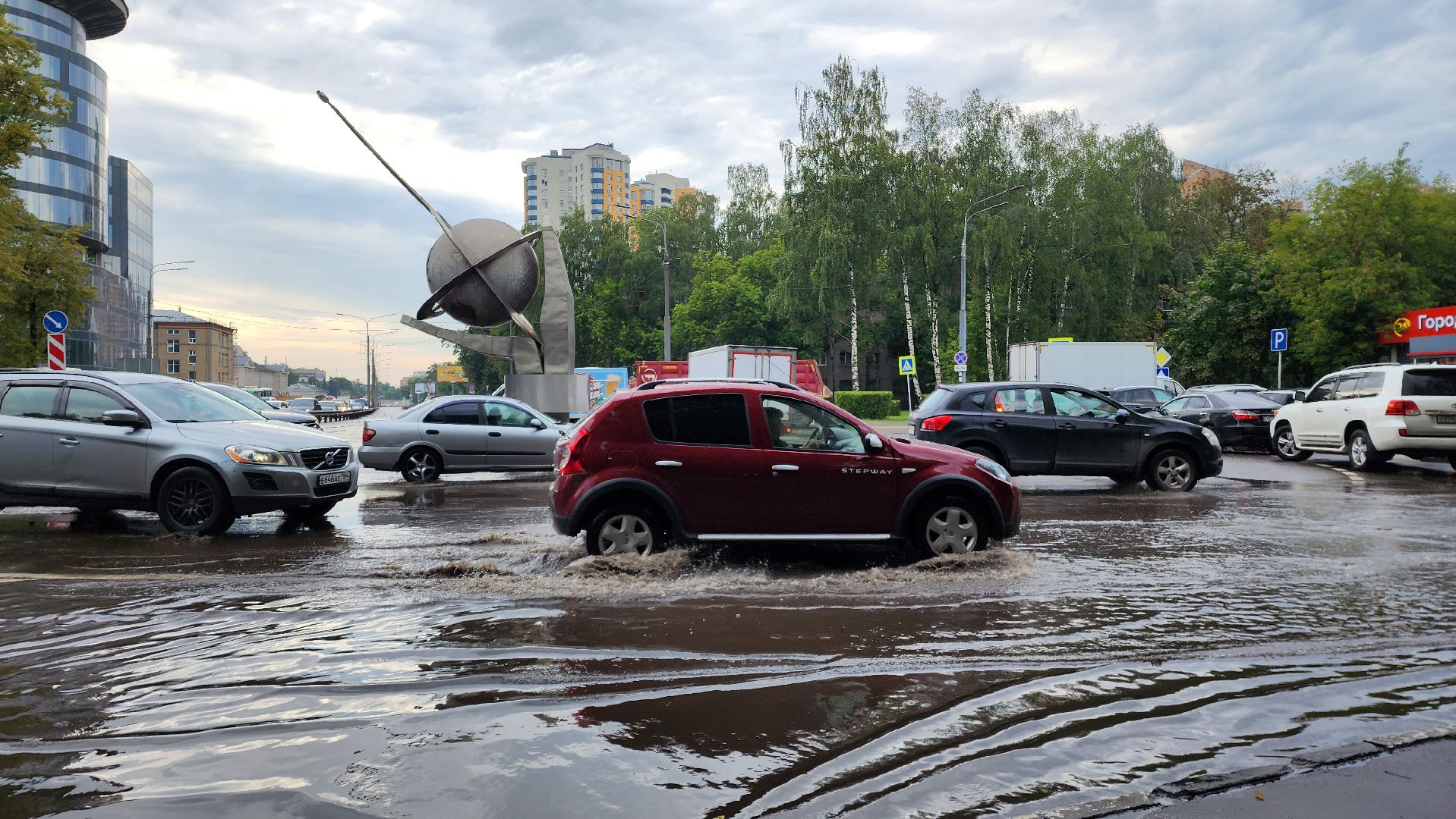 происшествия, ЧП, потоп, ливень,