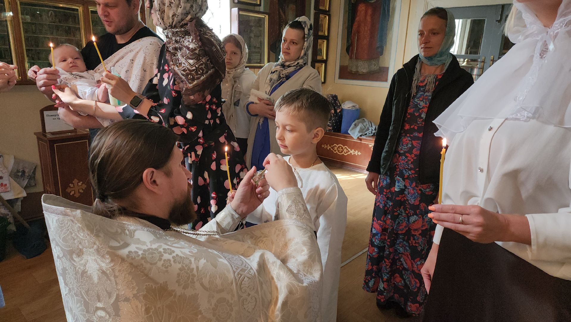 Ивантеевка, Церковь, крещение