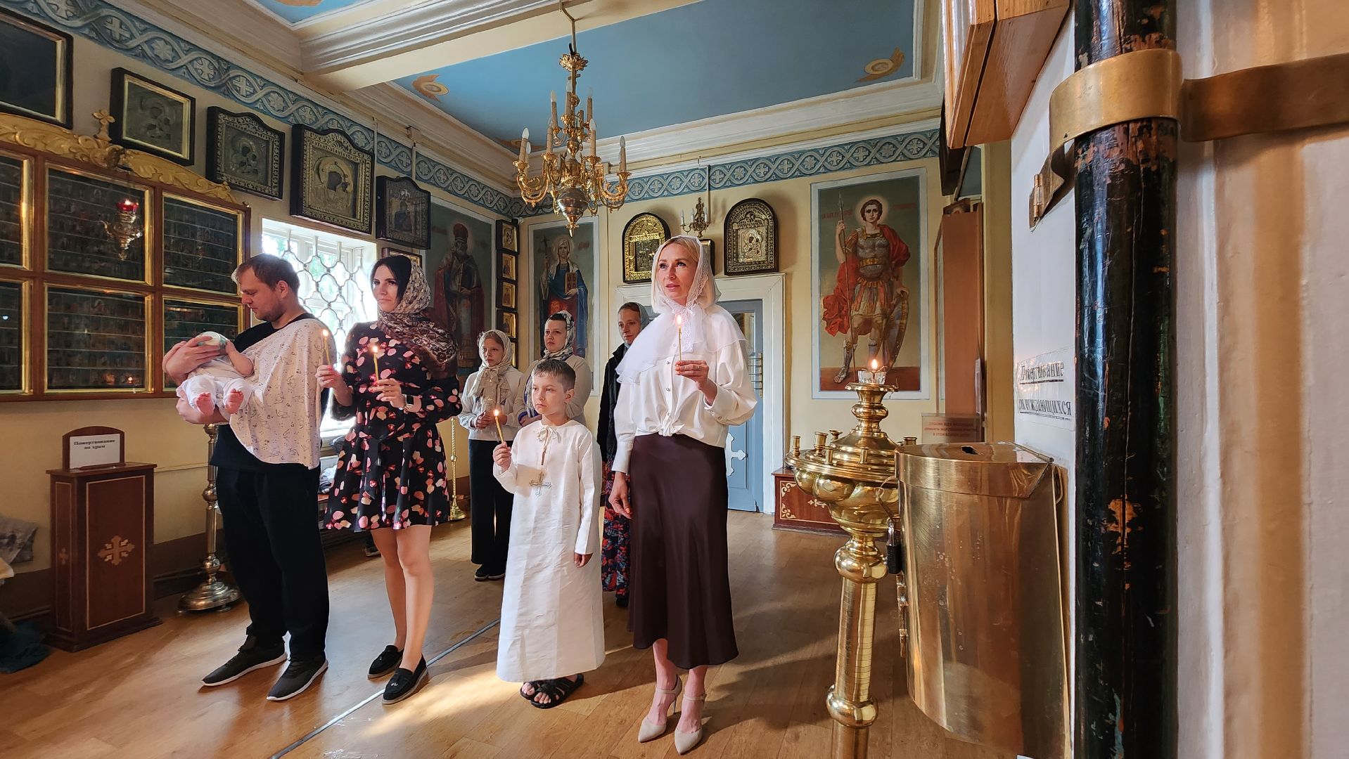 Ивантеевка, Церковь, крещение