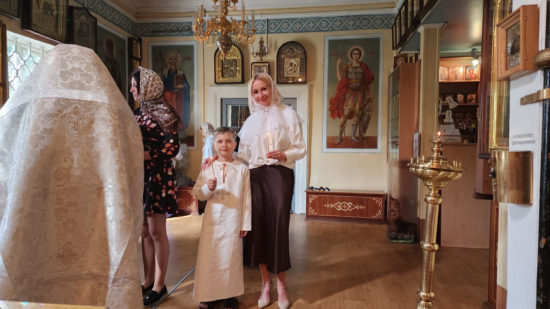 Ивантеевка, Церковь, крещение