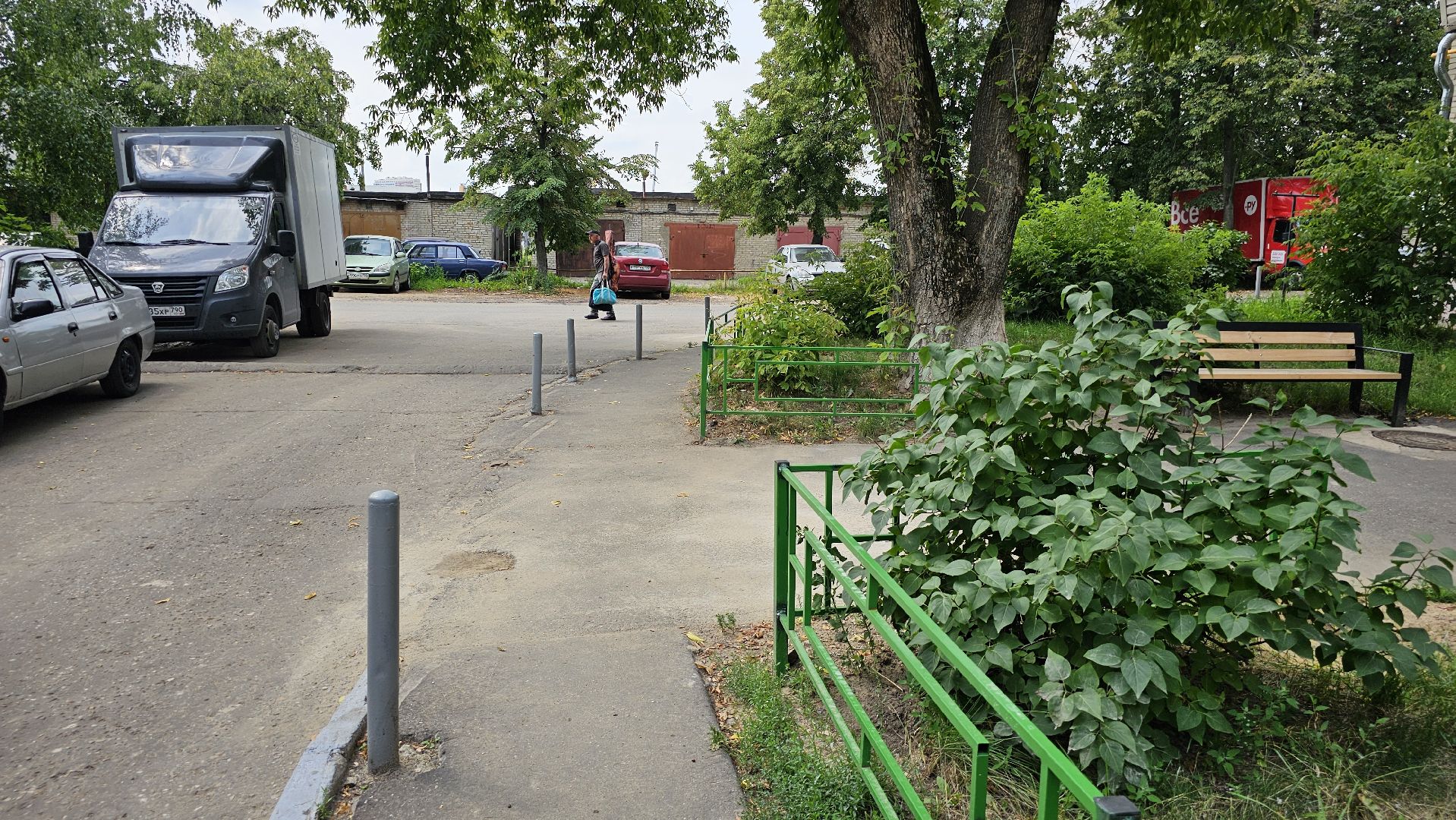 благоустройство, замена ограждения, Котельники