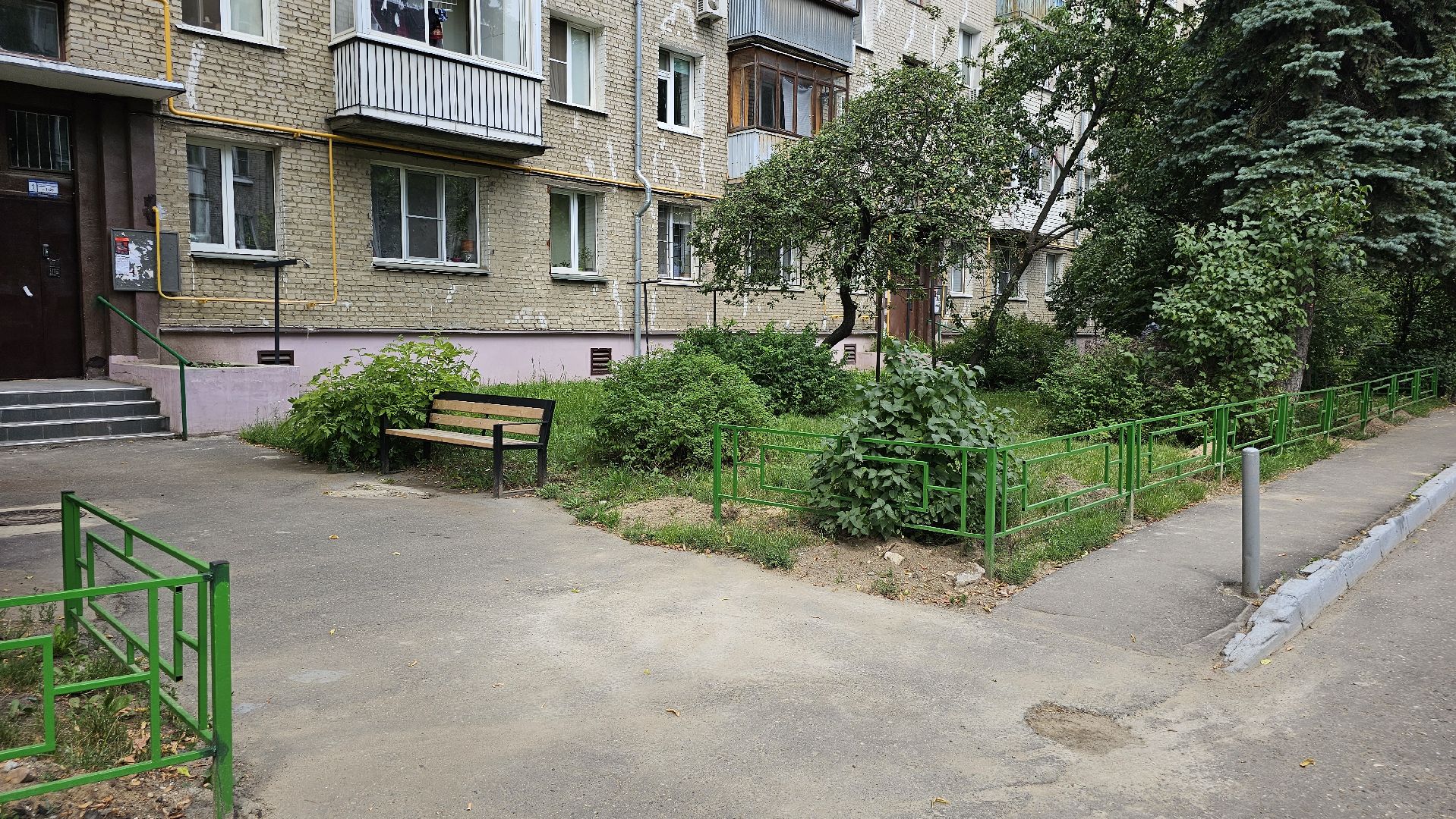 благоустройство, замена ограждения, Котельники