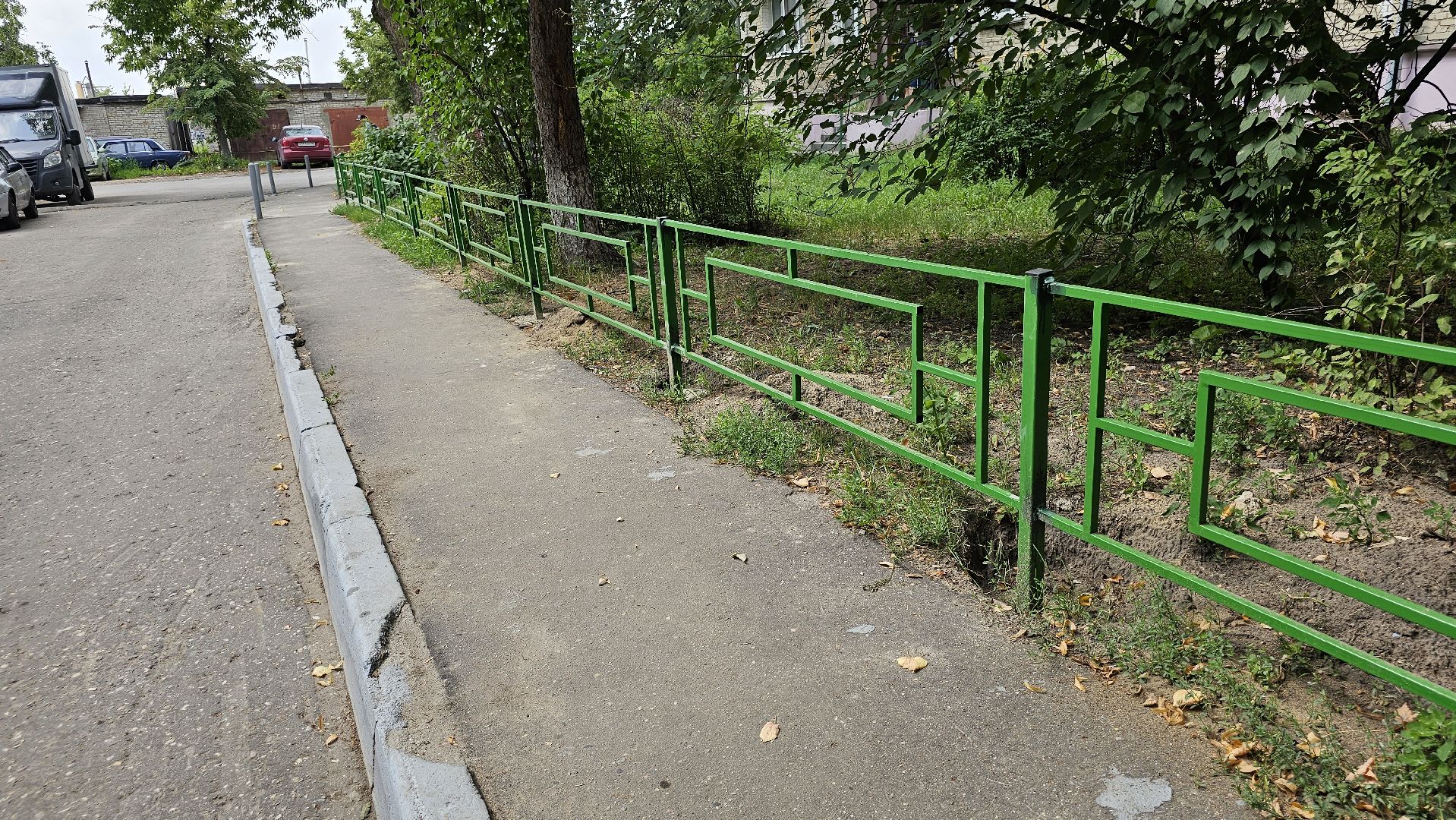 благоустройство, замена ограждения, Котельники