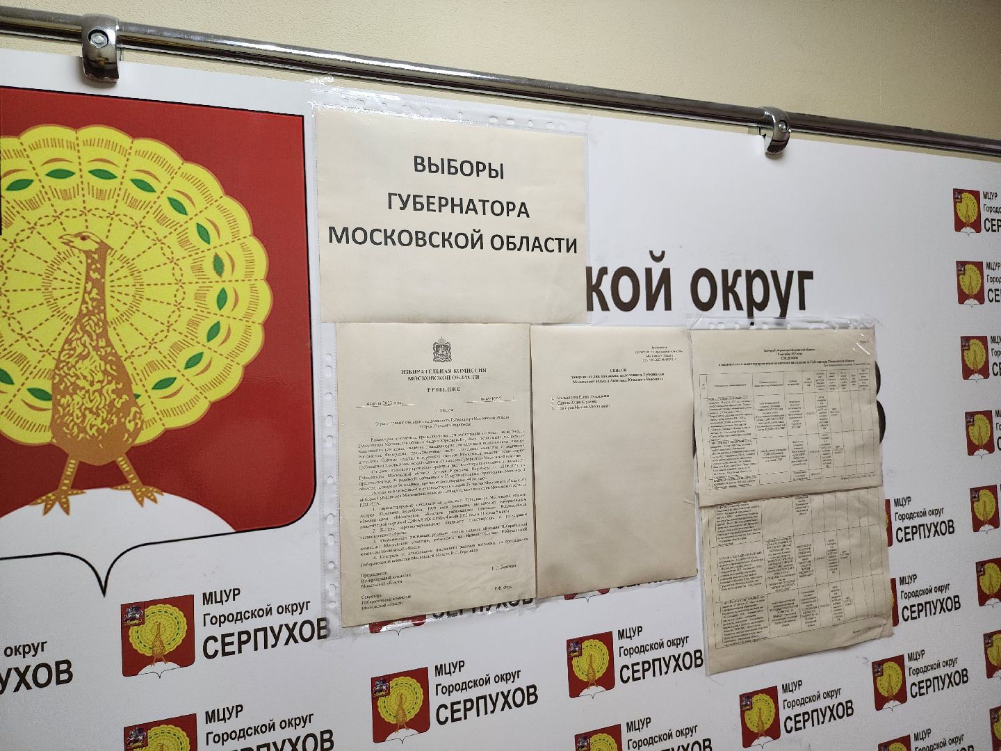выборы, губернатор, ТИК, УИК, серпухов, протвино, пущино,