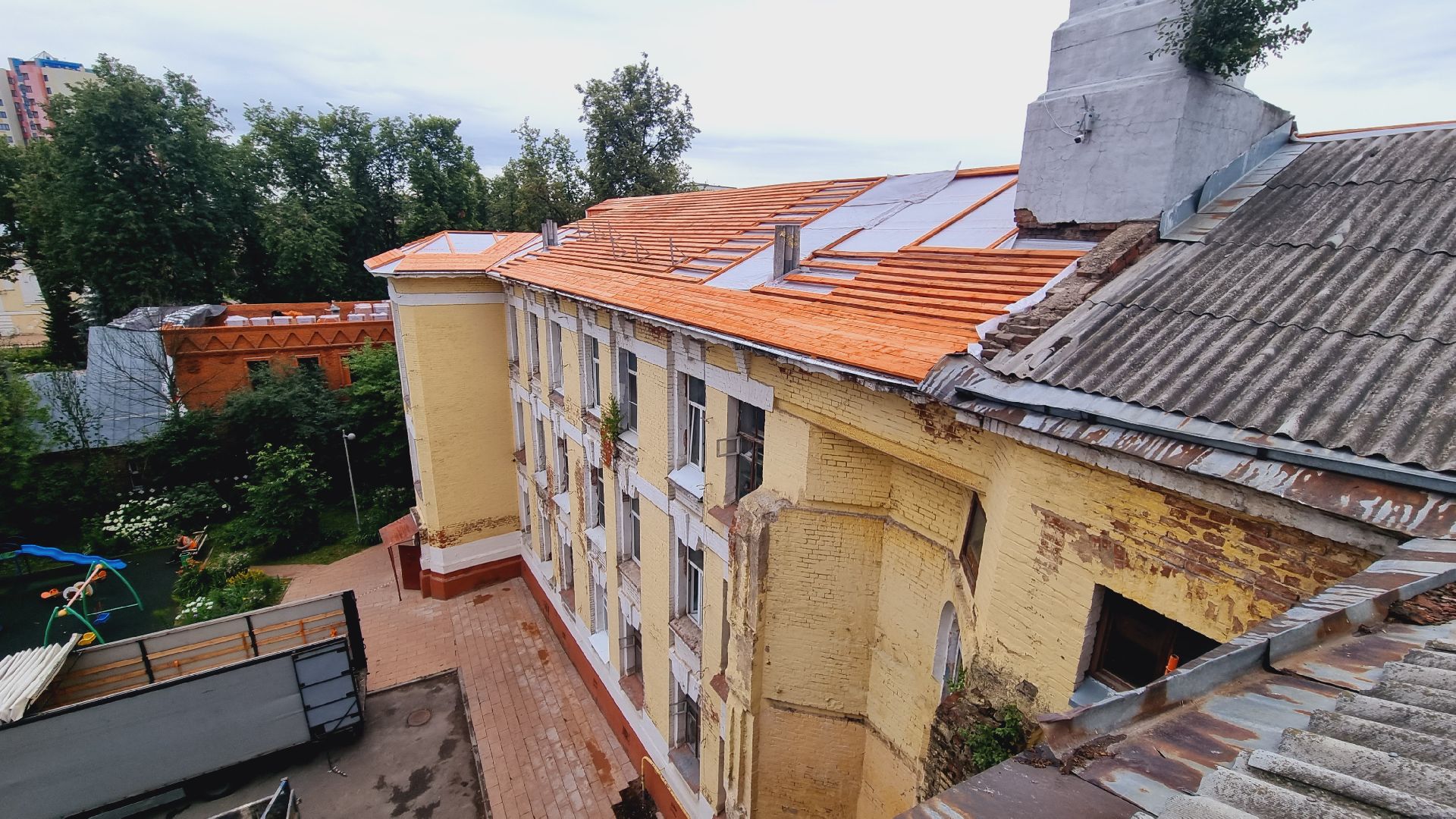 Подмосковье, Ивантеевка, достопримечательности, реставрация