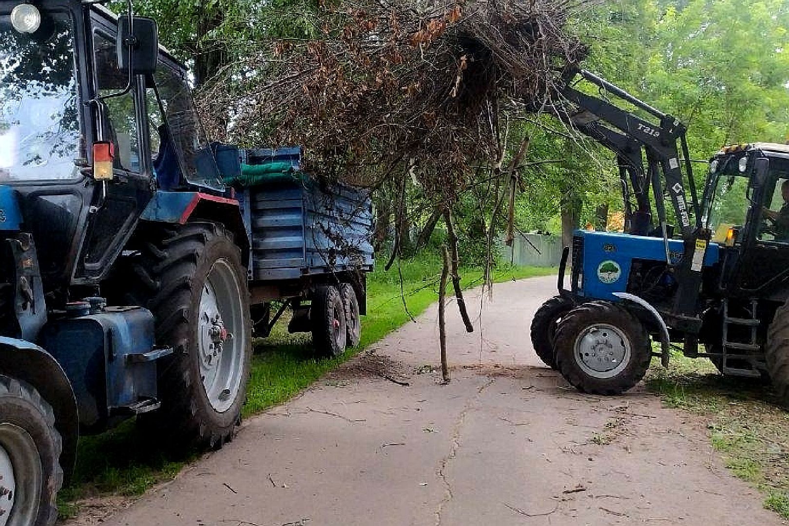 Подольск, уборка, непогода