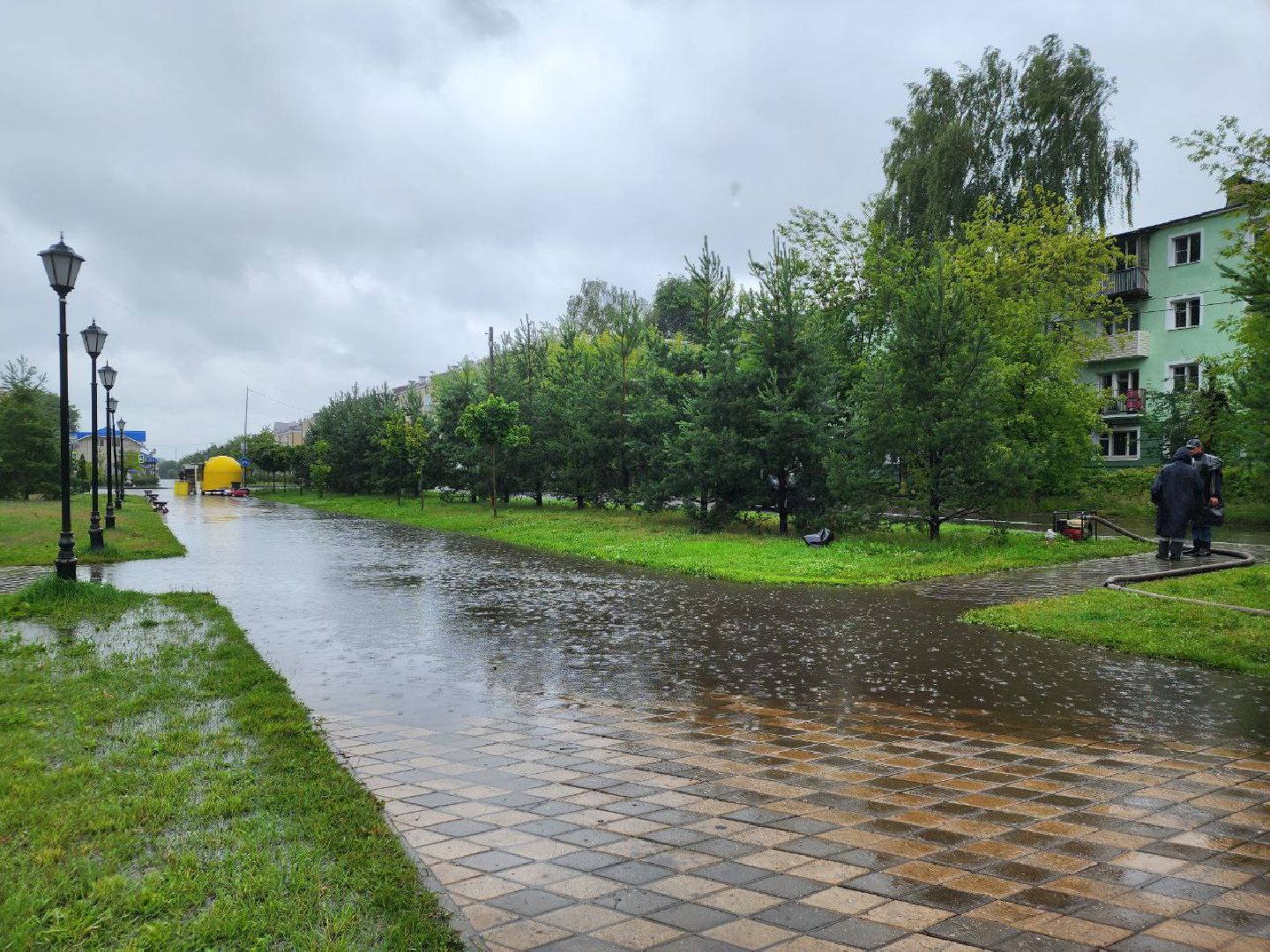 дождь, дороги, Лосино-Петровский
