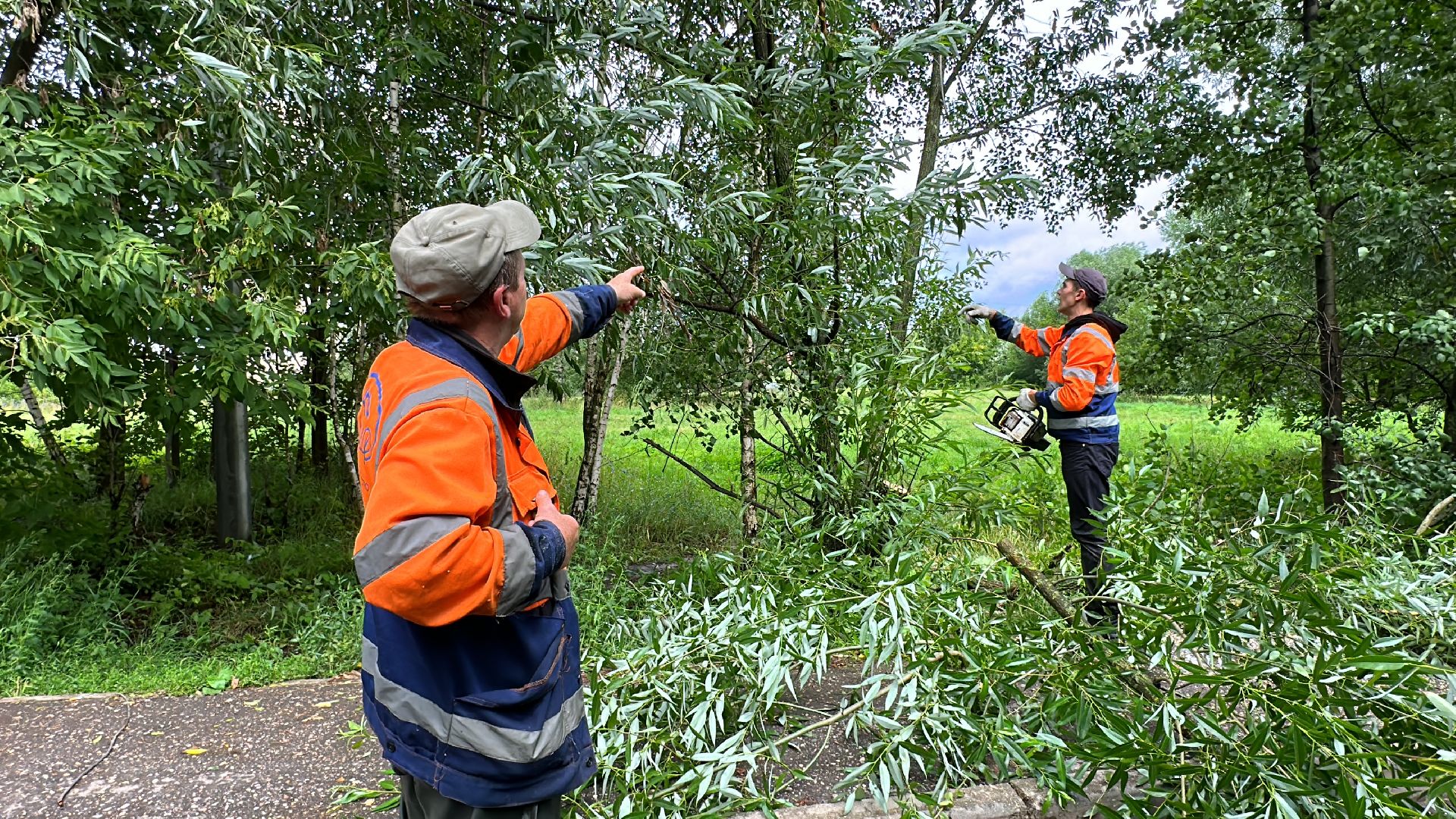 Одинцово, Губкино, Авария, Непогода