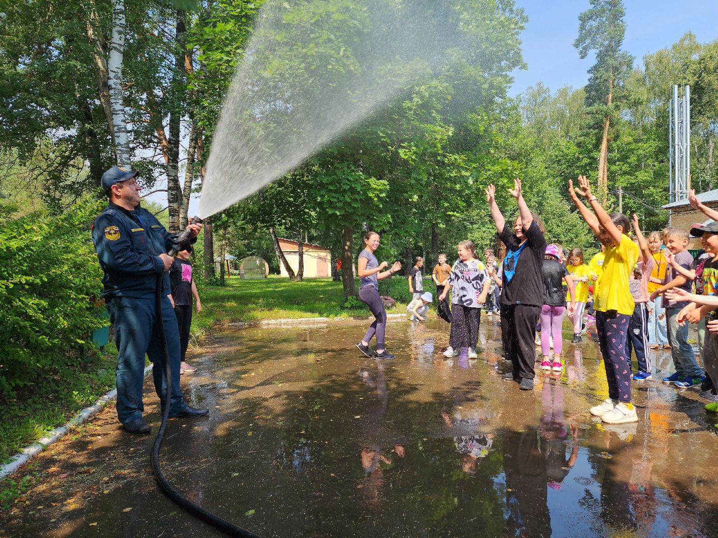 дети, безопасность, лагерь, Дубравушка, Воскресенск